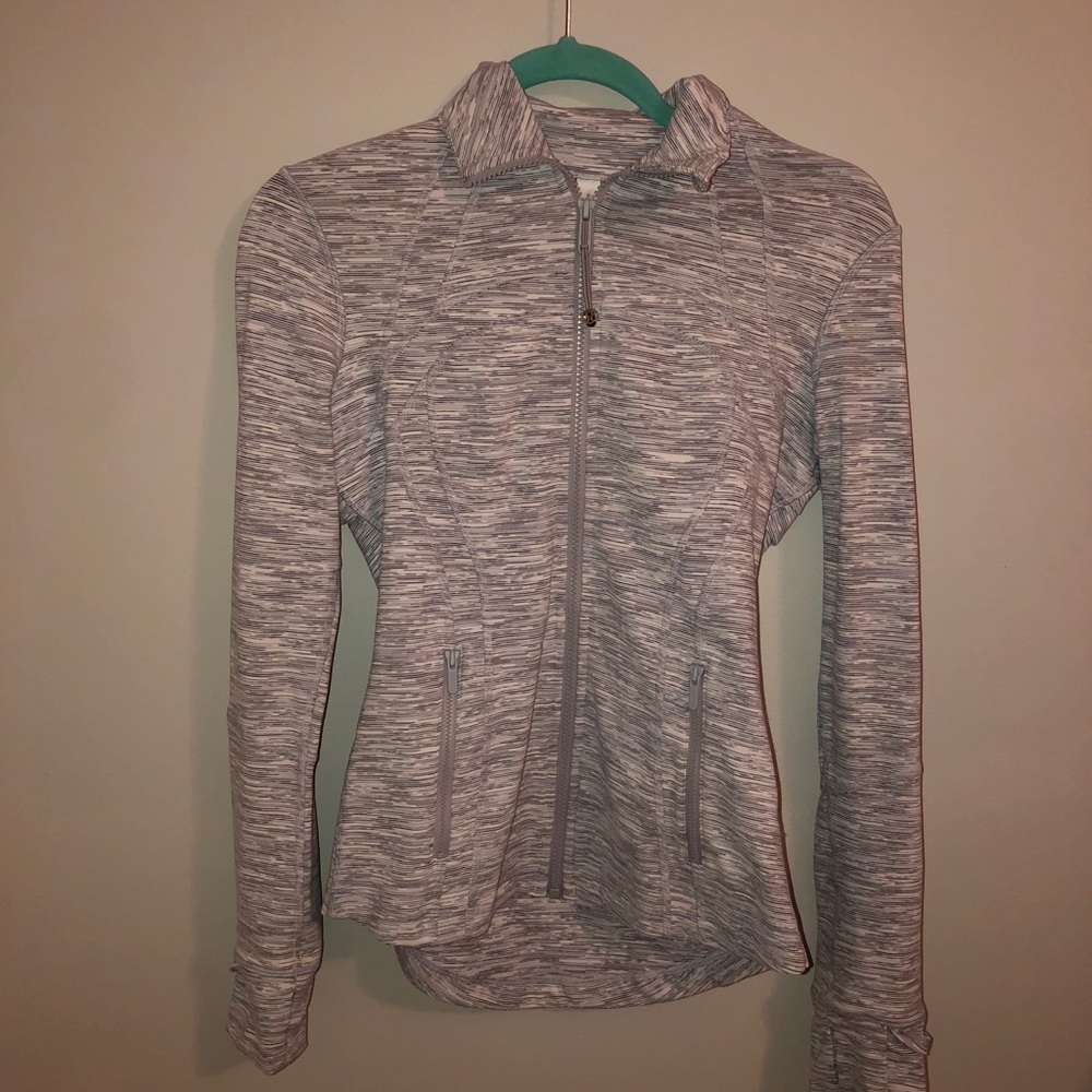 Fitted lulu lemon zip up